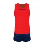 KITA07-1204-ΚΟΚΚΙΝΟ/ΜΠΛΕ