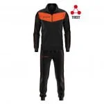 TR018B-1028-ΜΑΥΡΟ/ ΠΟΡΤΟΚΑΛΙ FLUO