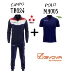 TR024-0412-ΜΠΛΕ/ΚΟΚΚΙΝΟ+MA005-0004-ΜΠΛΕ