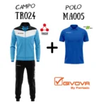 TR024-0510-ΟΥΡΑΝΙ/ΜΑΥΡΟ+MA005-0002-ΜΠΛΕ ΡΟΥΑ