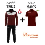 TR024-0810-ΜΠΟΡΝΤΟ/ΜΑΥΡΟ+MA005-0008-ΜΠΟΡΝΤΟ