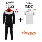 TR024-1012-ΜΑΥΡΟ/ΚΟΚΚΙΝΟ+MA005-0003-ΛΕΥΚΟ