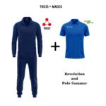 TR033-0402-ΜΠΛΕ/ΜΠΛΕ ΡΟΥΑ+MA005-0002-ΜΠΛΕ ΡΟΥΑ