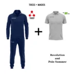 TR033-0403-ΜΠΛΕ/ΛΕΥΚΟ+MA005-0043-ΓΚΡΙ ΜΕΛΑΝΙ ΑΝΟΙΧΤΟ