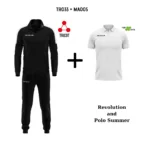 TR033-1003-ΜΑΥΡΟ/ΛΕΥΚΟ+MA005-0003-ΛΕΥΚΟ