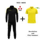 TR033-1007-ΜΑΥΡΟ/ΚΙΤΡΙΝΟ+MA005-0007-ΚΙΤΡΙΝΟ