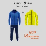 TR031-0204-ΜΠΛΕ ΡΟΥΑ/ΜΠΛΕ+RJ001-0019-ΚΙΤΡΙΝΟ FLUO