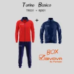 TR031-1204-ΚΟΚΚΙΝΟ/ΜΠΛΕ+RJ001-0004-ΜΠΛΕ