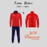 TR031-1204-ΚΟΚΚΙΝΟ/ΜΠΛΕ+RJ001-0012-KOKKINO