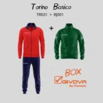 TR031-1204-ΚΟΚΚΙΝΟ/ΜΠΛΕ+RJ001-0013-ΠΡΑΣΙΝΟ