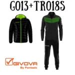 G013-1034-ΜΑΥΡΟ/ΠΡΑΣΙΝΟ FLUO+TR018S-1013-ΜΑΥΡΟ/ΠΡΑΣΙΝΟ