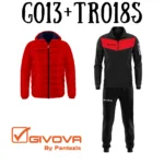 G013-1204-ΚΟΚΚΙΝΟ/ΜΠΛΕ+TR018S-1210-ΚΟΚΚΙΝΟ/ΜΑΥΡΟ