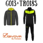 G013-2319-ΓΚΡΙ ΣΚΟΥΡΟ/ΚΙΤΡΙΝΟ FLUO+TR018S-1019-ΜΑΥΡΟ/ΚΙΤΡΙΝΟ FLUO