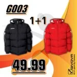 G003-1003-ΜΑΥΡΟ/ΛΕΥΚΟ+G003-1203-ΚΟΚΚΙΝΟ/ΛΕΥΚΟ